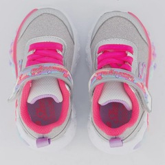 Tênis Infantil Skechers Lights Hearts - Foto 4