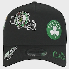Boné New Era 9Forty A-Frame NBA All Over Boston Celtics Masculino - Foto 2