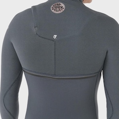Long John Rip Curl E-Bomb 3/2 Zip Free Iron Masculino - Foto 3