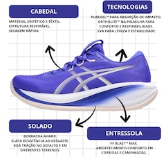 Tênis Gel-Cumulus 28 ASICS Feminino - Foto 3