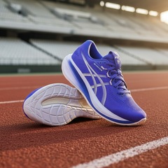 Kit Tênis Asics Gel-Cumulus 28 E Meia - Feminino - Foto 8