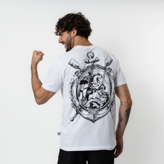 Camiseta Do Corinthians Proteção Gloriosa Surf Center Masculina - Foto 4