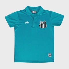 Camisa Polo Do Santos Principe Surf Center Infantil - Foto 1