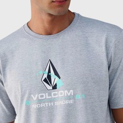 Camiseta Volcom Mescla Masculina - Foto 3