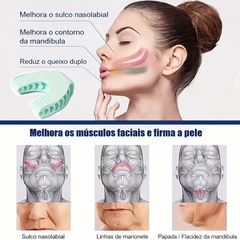 Exercitador Esportivo Gold Sports Pro de Treinamento muscular facial em Silicone Soft - Foto 6