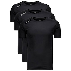 Kit 3 Camisetas Dry Fit Raglan Speedo Masculina - Foto 1