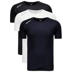 Kit 3 Camisetas Dry Fit Raglan Speedo Masculina - Foto 1