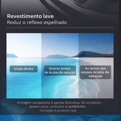 Óculos de Natação Gold Sports Fashion II 10.0 - Espelhado Polarizado - Foto 8