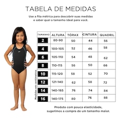 Maiô Infantil Speedo Para Natação Hidroginástica Acqua Basic - Foto 5