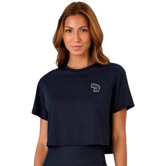 Blusa Cropped Alto Giro Aerodry Feminina - Foto 1