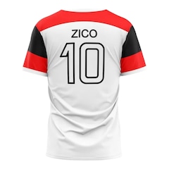Camisa do Flamengo Zico 1981 Retrô Oficial - Masculina - Foto 2