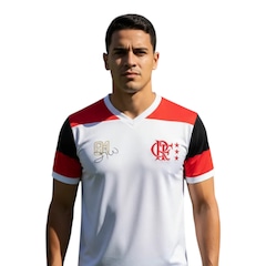 Camisa do Flamengo Zico 1981 Retrô Oficial - Masculina - Foto 3