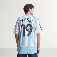 Camisa da Argentina 2006 I Messi 19 Adidas Adulto - Foto 1