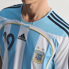 Camisa da Argentina 2006 I Messi 19 Adidas Adulto - Foto 7