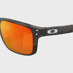 Óculos de Sol Oakey Holbrook Matte Black Camo Prizm Ruby Masculino - Foto 5