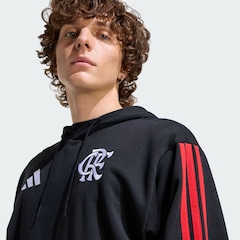 Blusão Moletom adidas Flamengo DNA Masculino - Foto 6