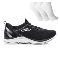 Tênis Feminino Olympikus Day + 3 Pares de Meias - Foto 1