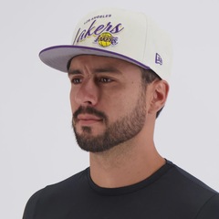 Boné New Era NBA Los Angeles Lakers Script 950 Unissex - Foto 7