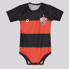 Body Vitória Listrado UV Infantil - Foto 1