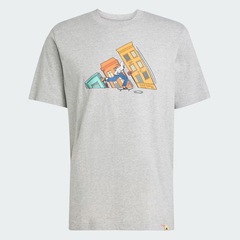 Camiseta adidas Grafica Skate Masculina - Foto 4