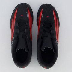 Chuteira de Society Infantil adidas F50 Club - Foto 4