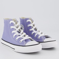 Tênis Infantil Converse All Star Chuck Taylor Cano Alto - Foto 2