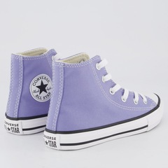 Tênis Infantil Converse All Star Chuck Taylor Cano Alto - Foto 3