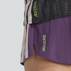 Shorts adidas Adizero Running Split Masculino - Foto 7