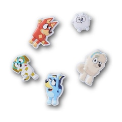 Kit Jibbitz™ Crocs Bluey Multi Pack com 5 Peças - Foto 1