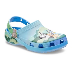 Sandália Crocs Bluey Multi Classic Clog K Multi - Infantil - Foto 2