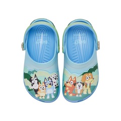 Sandália Crocs Bluey Multi Classic Clog K Multi - Infantil - Foto 5