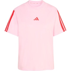 Camiseta Essentials 3 Listras adidas Feminina - Foto 2