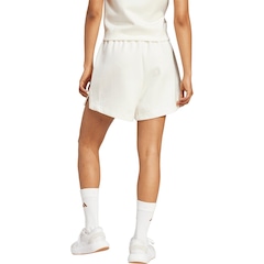 Shorts Moletom Soft Lux adidas Feminino - Foto 2