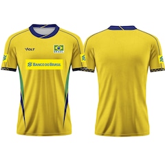 Camisa Vôlei Volt Brasil CBV 2025 Oficial Masculina - Foto 4