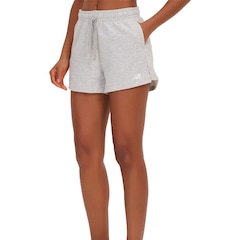 Shorts Moletom Essentials New Balance Feminino - Foto 3