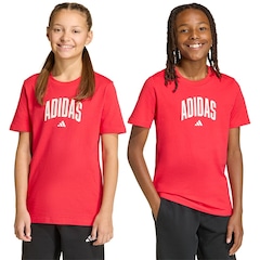 Camiseta Colleg T adidas Infantil - Foto 2