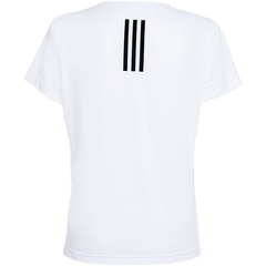Camiseta Own The Run 3 Listras adidas Feminina - Foto 2