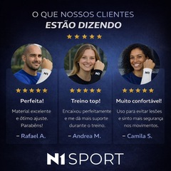 Manguito Protetor Antebraço Volei N1 Sport Slide - Foto 7