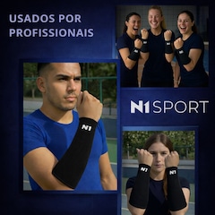 Manguito Protetor Antebraço Volei N1 Sport Slide - Foto 6