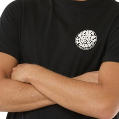 Camiseta Wettie Passage Icon Rip Curl Masculina - Foto 3