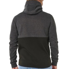 Moletom Aberto Anti Series Departed Zip Thru Rip Curl Masculino - Foto 2