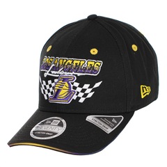 Boné Aba Curva 9Seventy Los Angeles Lakers NBA New Era Unissex - Foto 2
