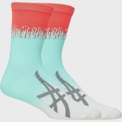 Meia ASICS Cano Alto Light Mesh Crew Unissex - Foto 1