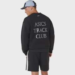 Camiseta Asics ML Track Club Heritage Crew-Neck Masculino - Foto 3
