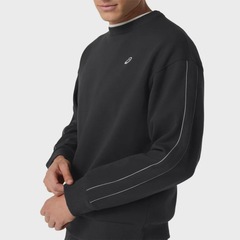 Camiseta Asics ML Track Club Heritage Crew-Neck Masculino - Foto 6
