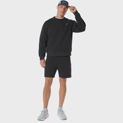 Camiseta Asics ML Track Club Heritage Crew-Neck Masculino - Foto 9