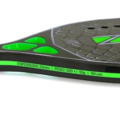 Raquete de Beach Tennis Zeiq Snake 3k João Wiesinger - Foto 3