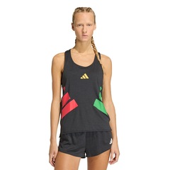 Camiseta Regata Adizero F Sgl W adidas Feminino - Foto 1