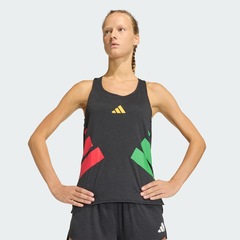 Camiseta Regata Adizero F Sgl W adidas Feminino - Foto 5