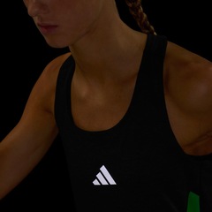 Camiseta Regata Adizero F Sgl W adidas Feminino - Foto 7
